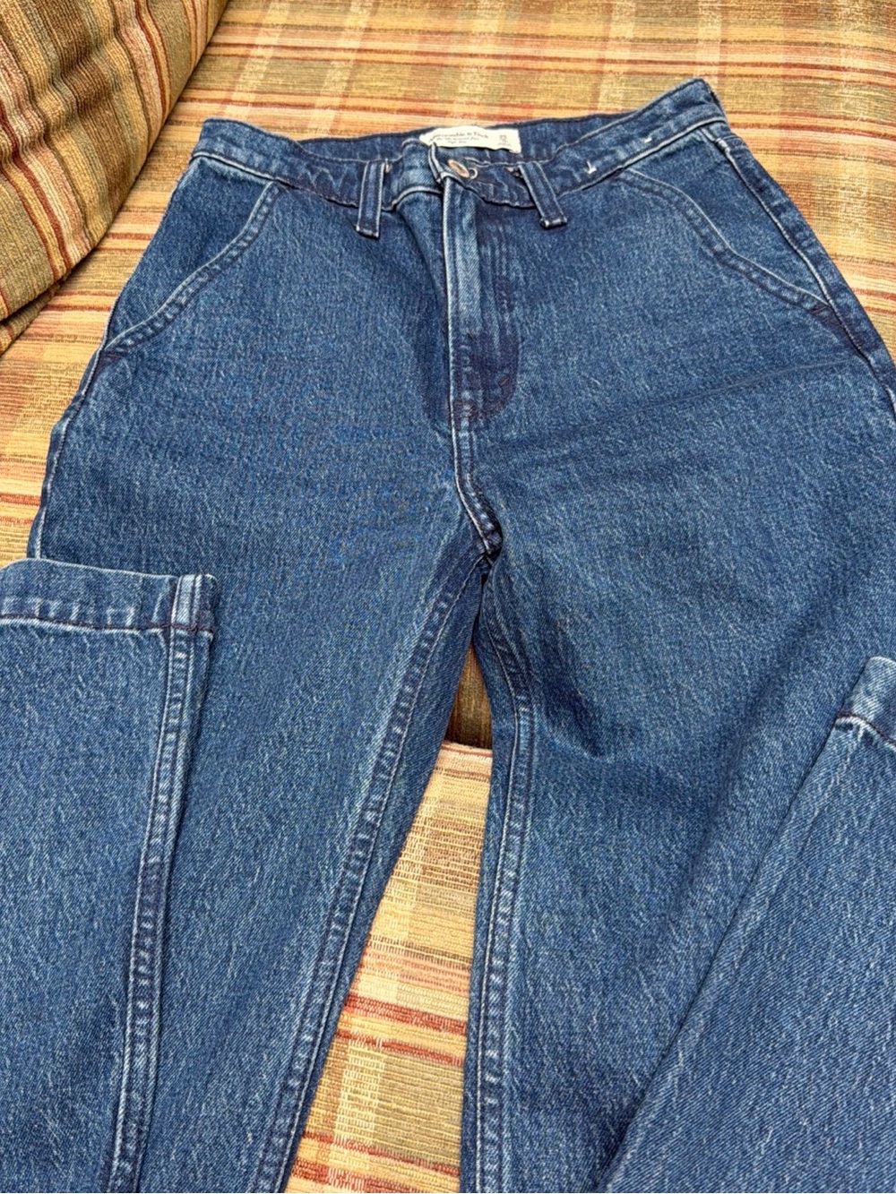 Abercrombie & Fitch High-Rise Blue Women's Jeans